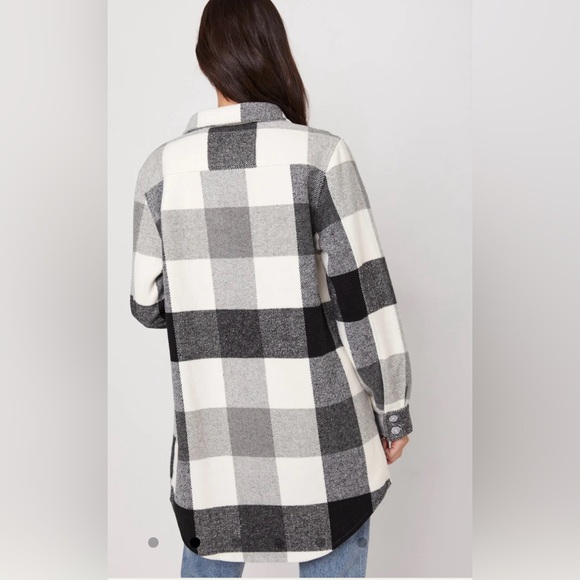 Checkered Shirt Jacket - Picture 2 of 8